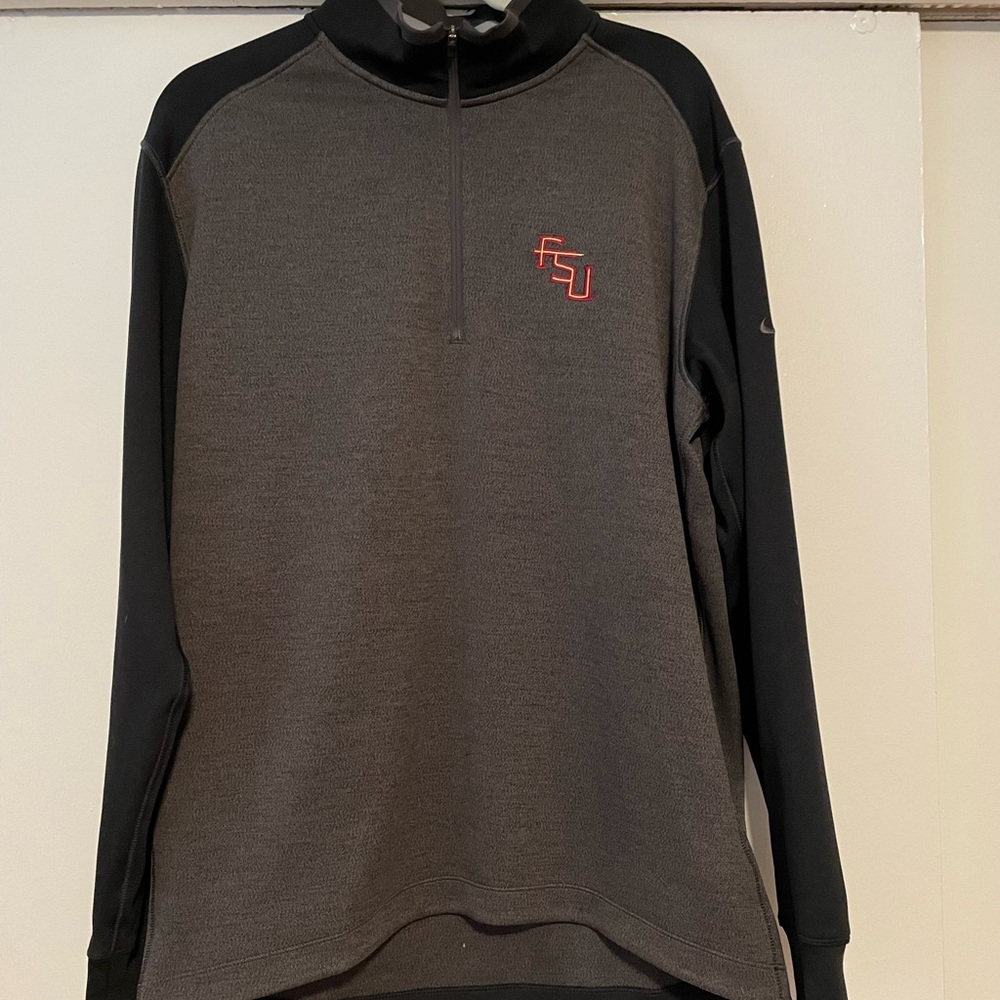 FSU NikeGolf Dri-Fit Quarter Zip